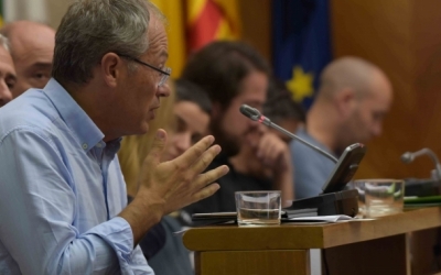 Carles Rossinyol, quan era regidor/ Roger Benet